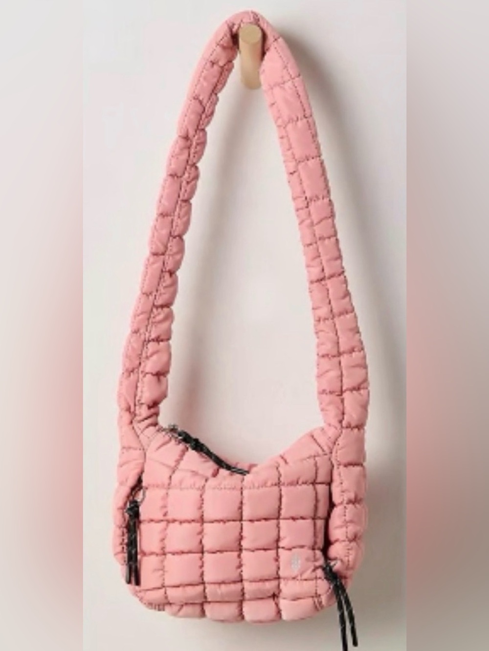 Free People Quilted Baby Carryall Sling Bag - Ballet Slipper 🩷 SOLD OUT COLOR -